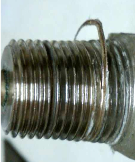 badly tested cylinder - Stripped Valve Thread